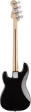 Fender Squier Affinity Precision Bass PJ Pack Black Kit Basso elettrico con amplificatore e accessori