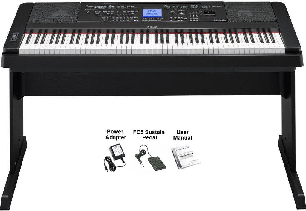 Yamaha DGX660 Pianoforte digitale 88 tasti pesati con stand