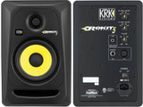KRK RP5 RoKit G3 Black Coppia Monitor da studio 100W + supporti Bundle