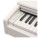 YAMAHA YDP144 Arius White Pianoforte digitale bianco