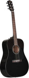 Fender CD60 V3 Black Chitarra acustica nera