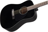 Fender CD60 V3 Black Chitarra acustica nera