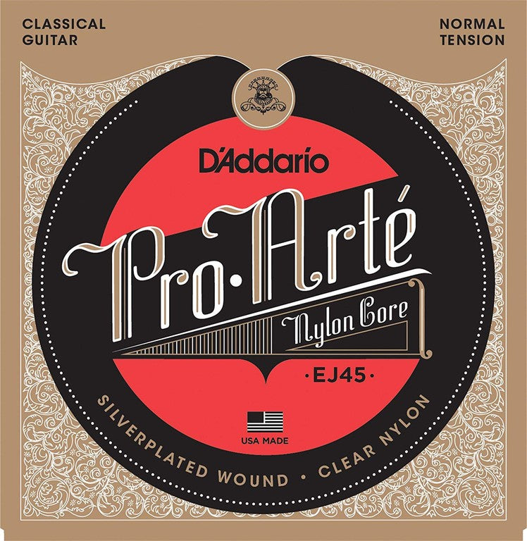 D'Addario Pro-Arté EJ45 Muta di corde per chitarra classica Normal Tension
