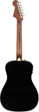 Fender Malibu Player Jetty Black Chitarra acustica elettrificata nera