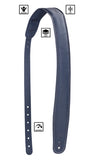 Stefy Line 403F Tracolla imbottita in ecopelle per chitarra Grigio Taupe