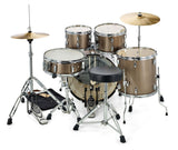 Pearl Roadshow RS525SC C707 Bronze Metallic Batteria acustica con piatti e sgabello