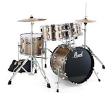 Pearl Roadshow RS585C C707 Bronze Metallic Batteria acustica con piatti e sgabello