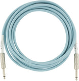 Fender Original Series Instrument Cable Daphne Blue Cavo per strumenti Jack - Jack 4.5 mt