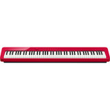 Casio Privia PX S1000 Red con stand in legno
