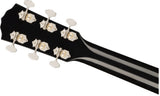 Fender PM-1 Deluxe Dreadnought Black Limited Edition Chitarra acustica elettrificata con custodia rigida