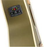 Fender Newporter Player Olive Satin Chitarra acustica elettrificata verde