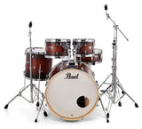 Pearl Decade Maple DMP925F C260 Satin Brown Burst Batteria acustica + Piatti Meinl