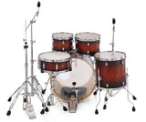 Pearl Decade Maple DMP925F C260 Satin Brown Burst Batteria acustica + Piatti Meinl