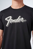 Fender 3D Logo T-Shirt Black S Maglietta nera