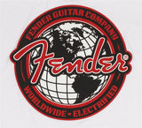 Fender Spaghetti Logo Globe T-Shirt White M Maglietta bianca