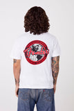 Fender Spaghetti Logo Globe T-Shirt White M Maglietta bianca