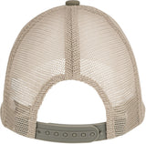 Fender Embroidered Logo Soft Mesh Snap Back Hat Olive/Khaki Cappello verde