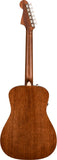 Fender Malibu Classic Aged Cognac Burst Chitarra acustica elettrificata con borsa