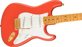 Fender Squier FSR Classic Vibe '50s Stratocaster MN Fiesta Red with Gold Hardware Chitarra elettrica