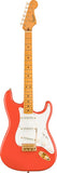 Fender Squier FSR Classic Vibe '50s Stratocaster MN Fiesta Red with Gold Hardware Chitarra elettrica