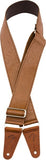 Fender Tooled Leather Strap Brown Tracolla per chitarra