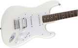 Fender Squier Bullet Stratocaster HT Hard Tail HSS White Chitarra Elettrica bianca