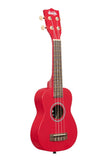 Kala UK-CHERRYBOMB Ukadelic Cherry Bomb Ukulele soprano rosso