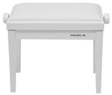 Proel PB90SBWWH Panca per pianoforte regolabile bianco lucido