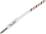 Fender Yuletide Cable Red/Green Cavo per strumenti Jack - Jack 3 mt.