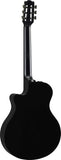 Yamaha NTX1 Black Chitarra classica elettrificata a cassa stretta