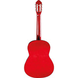 Eko CS10 red burst Chitarra classica rossa