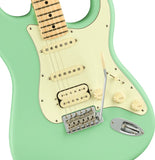 Fender American Performer Stratocaster HSS MN Satin Surf Green Chitarra elettrica con borsa