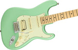 Fender American Performer Stratocaster HSS MN Satin Surf Green Chitarra elettrica con borsa