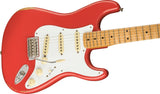 Fender Vintera Road Worn '50s Stratocaster MN Fiesta Red Chitarra elettrica con borsa