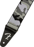 Fender Weighless Gray Camo Strap Tracolla per chitarra