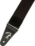 Fender Right Height Rayon Strap Black Tracolla per chitarra