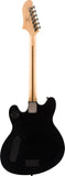 Fender Squier Contemporary Active Starcaster MN Flat Black Chitarra semiacustica