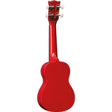 Eko Uku Primo Ukulele Soprano red + custodia + corde + accordatore + prontuario