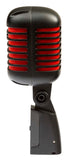 Proel Eikon DM55 V2 RDBK Satin Black/Red Microfono dinamico professionale per voce vintage nero satinato e rosso