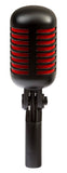 Proel Eikon DM55 V2 RDBK Satin Black/Red Microfono dinamico professionale per voce vintage nero satinato e rosso