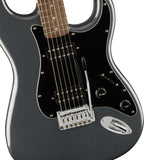 Fender Squier Affinity Stratocaster HH LRL BPG Charcoal Frost Metallic Chitarra elettrica