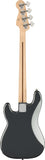 Fender Squier Affinity Precision Bass PJ LRL BPG Charcoal Frost Metallic Basso elettrico