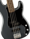 Fender Squier Affinity Precision Bass PJ LRL BPG Charcoal Frost Metallic Basso elettrico