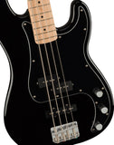Fender Squier Affinity Precision Bass PJ Pack MN BLK Black Basso elettrico con amplificatore e accessori