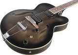 Ibanez AF55 TKF Transparent Black Fla Chitarra semiacustica nera trasparente