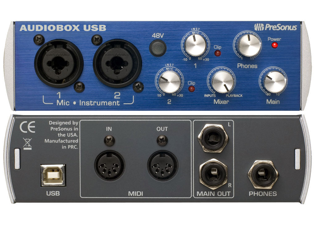 PRESONUS AudioBox USB interfaccia audio 2x2 usb