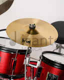 Batteria Acustica Junior 5 pezzi per bambini - Red