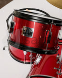 Batteria Acustica Junior 5 pezzi per bambini - Red
