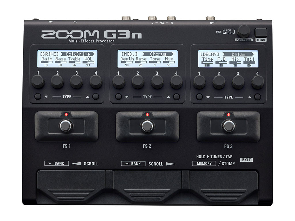 ZOOM G3n Processore multieffetti e simulatore per chitarra