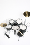 Batteria Acustica Completa - Junior Series 5 pezzi Black